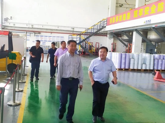 中國腐蝕與防護協會理事長王福會一行蒞臨雙瑞涂料考察交流