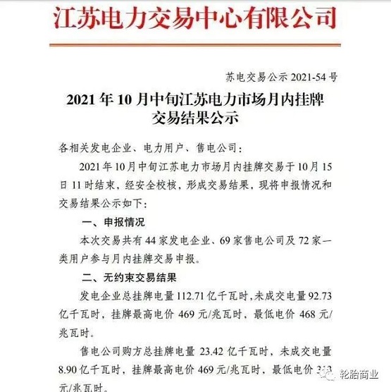 江蘇則采取了提高電價(jià)方案 江蘇則采取了提高電價(jià)方案