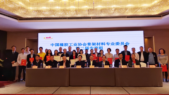 大會為骨架材料專委會第二屆專家組成員頒發了榮譽證書