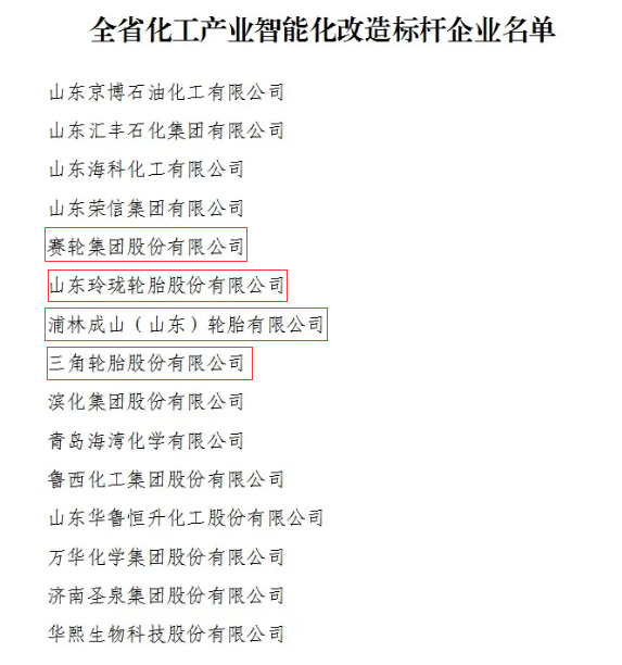 四大輪胎廠商,成為標桿 四大輪胎廠商,成為標桿