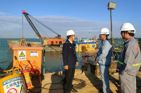 巴斯夫(廣東)一體化生產基地項目大件碼頭開工建設 巴斯夫(廣東)一體化生產基地項目大件碼頭開工建設