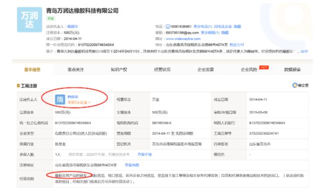 沃德威與青島萬潤達橡膠科技有限公司,共同被訴涉嫌侵害米其林外觀設計專利權。 沃德威與青島萬潤達橡膠科技有限公司,共同被訴涉嫌侵害米其林外觀設計專利權。