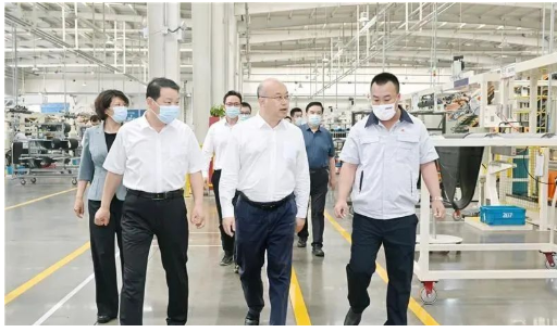 河北省長王正譜調研萬達輪胎