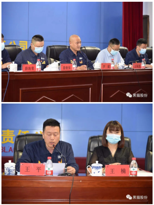 王平代表黑貓股份工會(huì)對(duì)大會(huì)的召開(kāi)和新當(dāng)選的委員表示祝賀 王平代表黑貓股份工會(huì)對(duì)大會(huì)的召開(kāi)和新當(dāng)選的委員表示祝賀