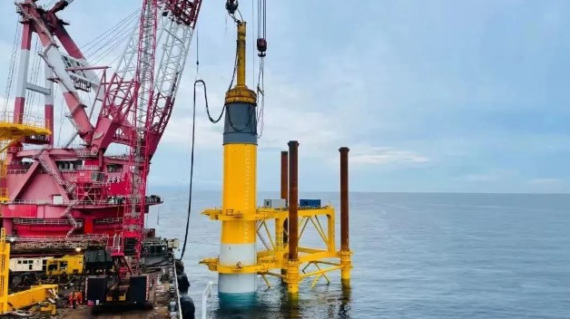 憑海聽風亞洲首條36/66kV海上風機用多芯高壓耐扭轉電纜在遠東電纜下線 憑海聽風亞洲首條36/66kV海上風機用多芯高壓耐扭轉電纜在遠東電纜下線