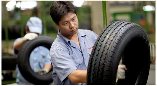 中國輪胎市場產品線齊全，汽車銷量的不斷增長和對替換輪胎需求的激增正在推動中國輪胎的生產。同時，中國輪胎在全球范圍內有巨大的需求，因為它們價格合理，并且由優質材料制成。