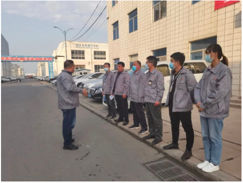 萬達電纜公司組織開展安全環(huán)保和疫情防控大檢查活動