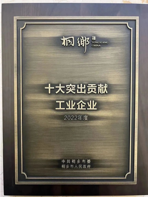 雙箭股份榮獲2022年度十大突出貢獻(xiàn)工業(yè)企業(yè) 雙箭股份榮獲2022年度十大突出貢獻(xiàn)工業(yè)企業(yè)