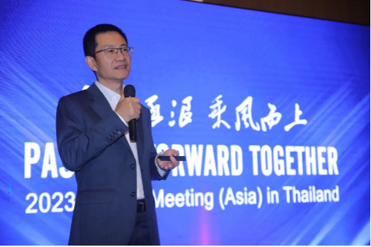 中策橡膠集團高級副總經理葛國榮