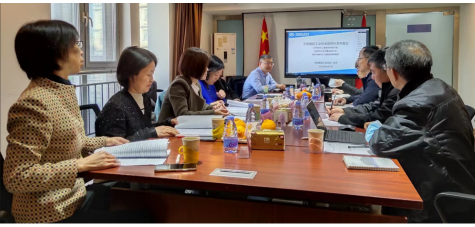 在審查會上，中國橡膠工業協會副會長兼秘書長雷昌純表示歡迎所有專家及編制單位的到來，并對編制組成員的辛勤付出表示感謝。他要求專家對三個標準的送審稿嚴格審查，對于標準不足之處，提出科學客觀的意見和建議，保證協會團體標準的高質量。