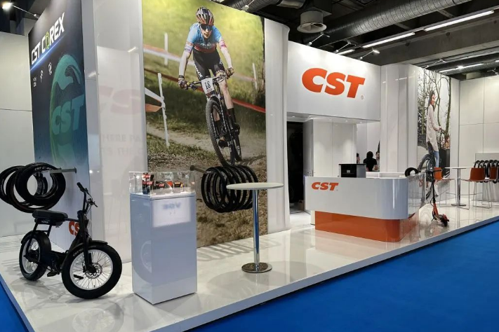 CST正新輪胎亮相歐洲自行車展，環保科技引人注目