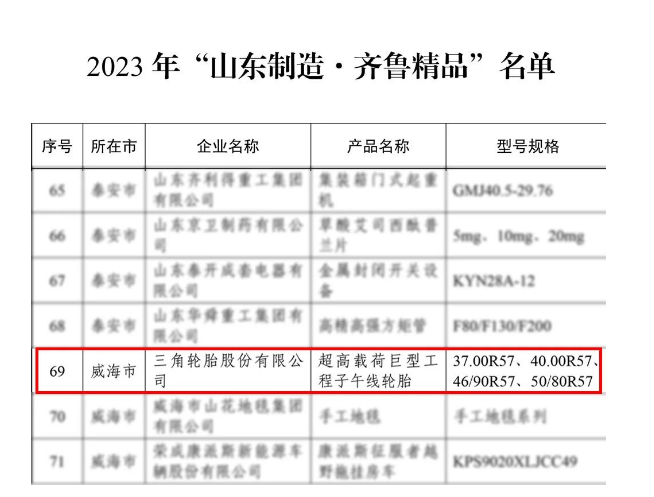 三角輪胎在這些榮譽中的獲得，充分展示了其在科學研究、工業領域和制造業發展方面的卓越表現。