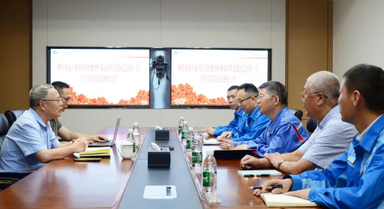 中化國(guó)際高性能材料事業(yè)部顧志強(qiáng)副總經(jīng)理率領(lǐng)代表團(tuán)蒞臨中昊黑元化工研究設(shè)計(jì)院有限公司(簡(jiǎn)稱(chēng)炭黑院)，就新能源硅碳負(fù)極材料技術(shù)合作進(jìn)行了深入研討。