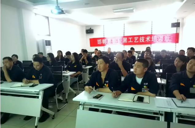近期，邯鄲黑貓組織開展炭黑生產(chǎn)工藝技術(shù)培訓(xùn)，旨在提高員工的技能水平，優(yōu)化生產(chǎn)流程，以進(jìn)一步鞏固企業(yè)的生產(chǎn)實(shí)力。