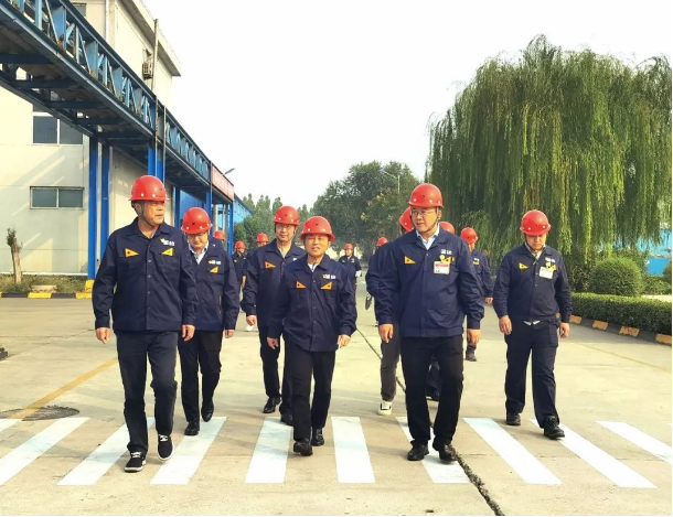 代表團一行分別參觀了青島黑貓和邯鄲黑貓公司的生產一線，對生產運營、現場管理、技術研發、檢測檢驗能力、數字化生產管理和員工工作生活等方面進行了詳細調研。此外，他們還聽取了有關公司基本情況、科技成果、核心競爭力、生產經營、行業競爭能力以及企業未來發展規劃等方面的匯報。