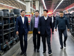 興達鋼簾線與豐源輪胎深度考察交流